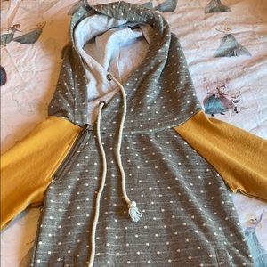 Girls double hoodie